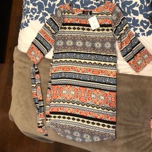 NWT Renee C. Boho Print Dress